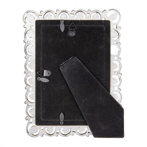 Photo Frame 10 x 15cm Silver Coloured Plastic Rectangle Classic - Beattys of Loughrea | www.beattys.ie