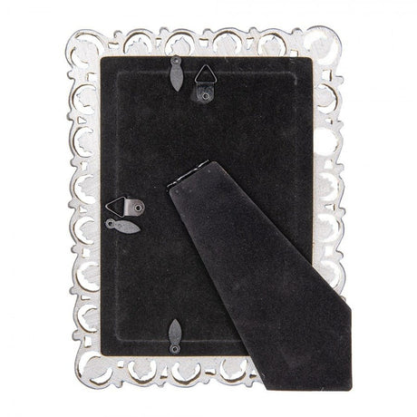 Photo Frame 13 x 18cm Silver Coloured Plastic Rectangle Classic - PHOTO FRAMES - PLATED, GILT, STONE - Beattys of Loughrea