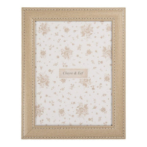 Photo Frame 15 x 20cm Beige MDF Rectangle Bohemian - PHOTO FRAMES - PLATED, GILT, STONE - Beattys of Loughrea