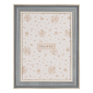 Photo Frame 10 x 15cm Blue MDF Rectangle Bohemian - PHOTO FRAMES - PLATED, GILT, STONE - Beattys of Loughrea