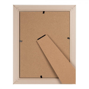 Photo Frame 13 x 18cm White MDF Rectangle Bohemian - PHOTO FRAMES - PLATED, GILT, STONE - Beattys of Loughrea