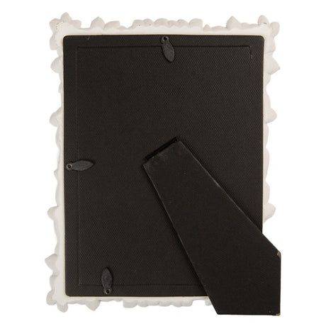 Photo Frame 13x18 cm White Flowers - PHOTO FRAMES - PLATED, GILT, STONE - Beattys of Loughrea