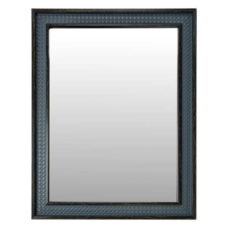 Mirror 36 x 46cm Grey MDF Rectangle - WALL MIRRORS - Beattys of Loughrea