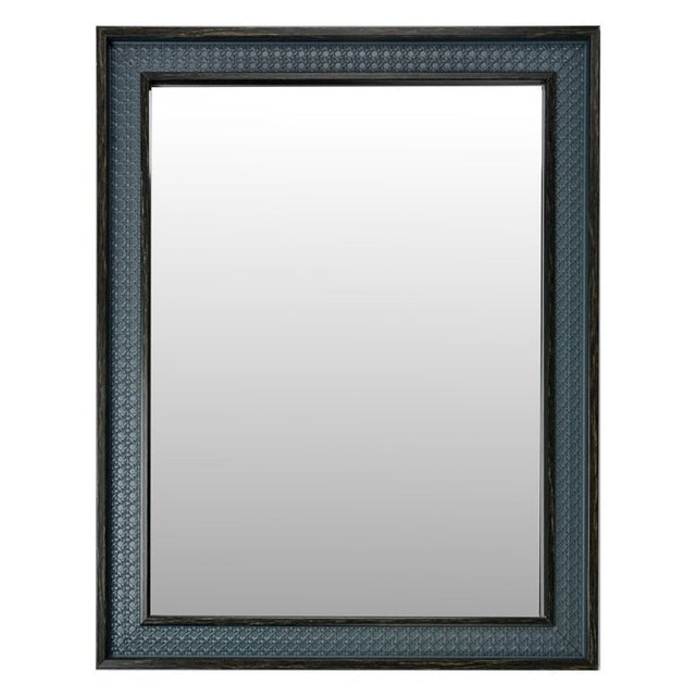 Mirror 36 x 46cm Grey MDF Rectangle - WALL MIRRORS - Beattys of Loughrea