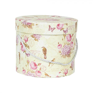 Storage Box Set of 3 Green Cardboard Flowers - ORNAMENTS - Beattys of Loughrea