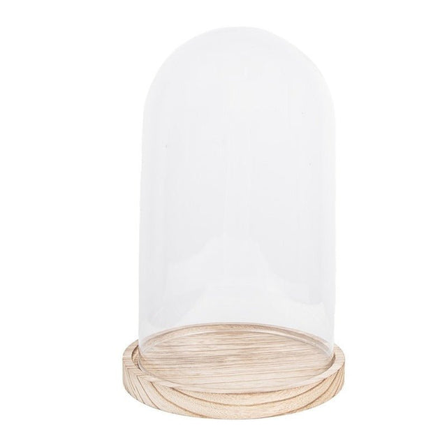 Cloche 18 x 28cm Glass Round Glass Bell Jar - GENERAL LOOSE WARE - Beattys of Loughrea