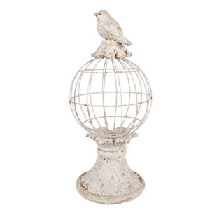 Decorative Figurine Bird 12 x 7 x 14cm Grey - ORNAMENTS - Beattys of Loughrea