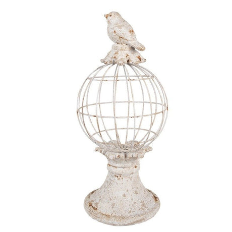 Decorative Figurine Bird 12 x 7 x 14cm Grey - ORNAMENTS - Beattys of Loughrea