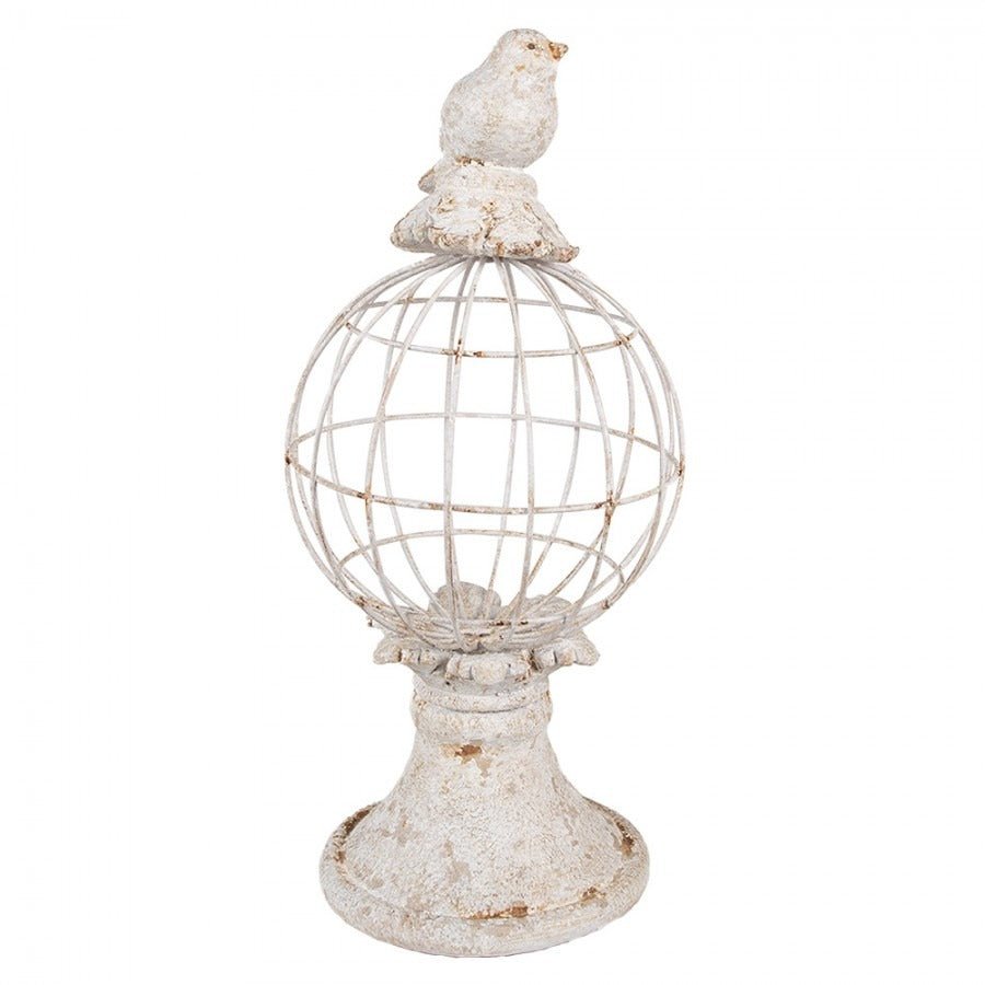 Decorative Figurine Bird 12 x 7 x 14cm Grey - ORNAMENTS - Beattys of Loughrea