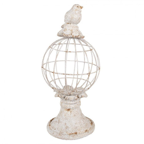 Decorative Figurine Bird 12 x 7 x 14cm Grey - ORNAMENTS - Beattys of Loughrea