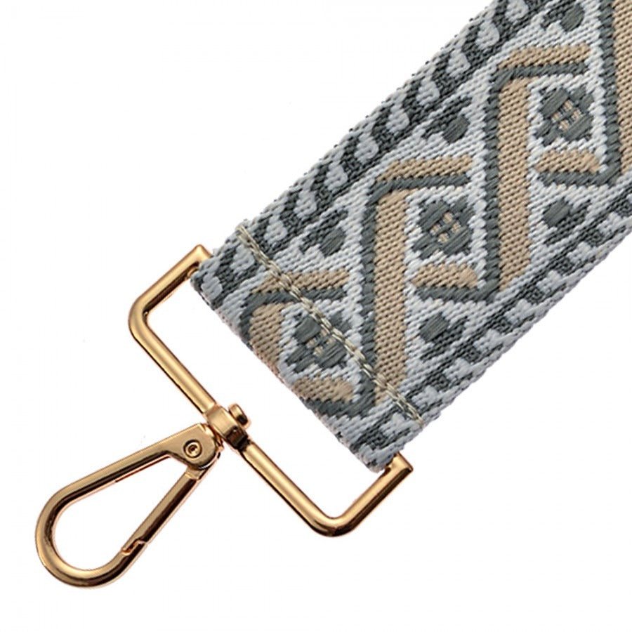 Bag strap 5 x 140cm White Beige Synthetic - HANDBAGS, MANBAGS, SHOPPING BAGS - Beattys of Loughrea