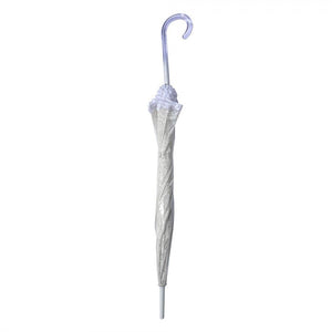 Adult Umbrella 60cm Transparent Plastic Hearts Round - H/H - CLOTHES PEG/COAT HANGER/WALKING STICK..ETC - Beattys of Loughrea