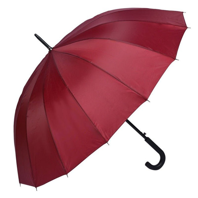 Adult Luxury Umbrella 60cm Red Round - H/H - CLOTHES PEG/COAT HANGER/WALKING STICK..ETC - Beattys of Loughrea