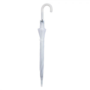 Adult Luxury Umbrella 80cm White - H/H - CLOTHES PEG/COAT HANGER/WALKING STICK..ETC - Beattys of Loughrea
