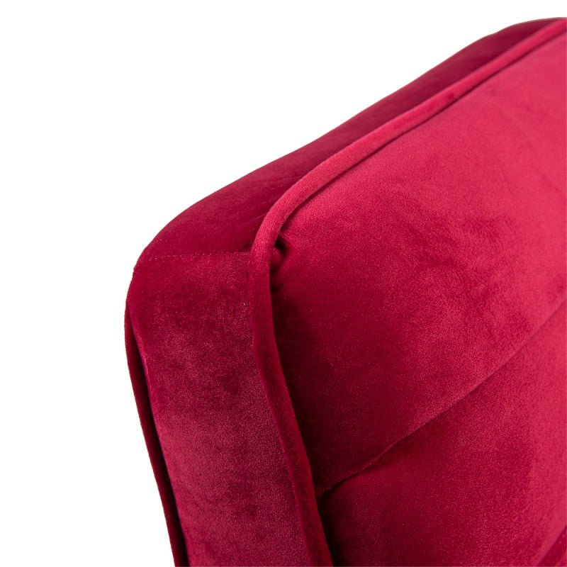 Decorative Armchair with Armrests Fuchsia Red - LGE WOODEN FURNITURE - Beattys of Loughrea