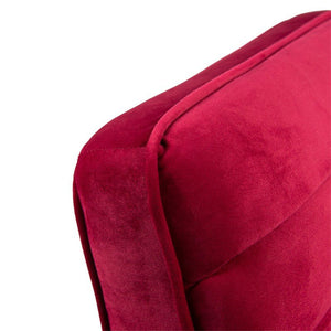 Decorative Armchair with Armrests Fuchsia Red - LGE WOODEN FURNITURE - Beattys of Loughrea