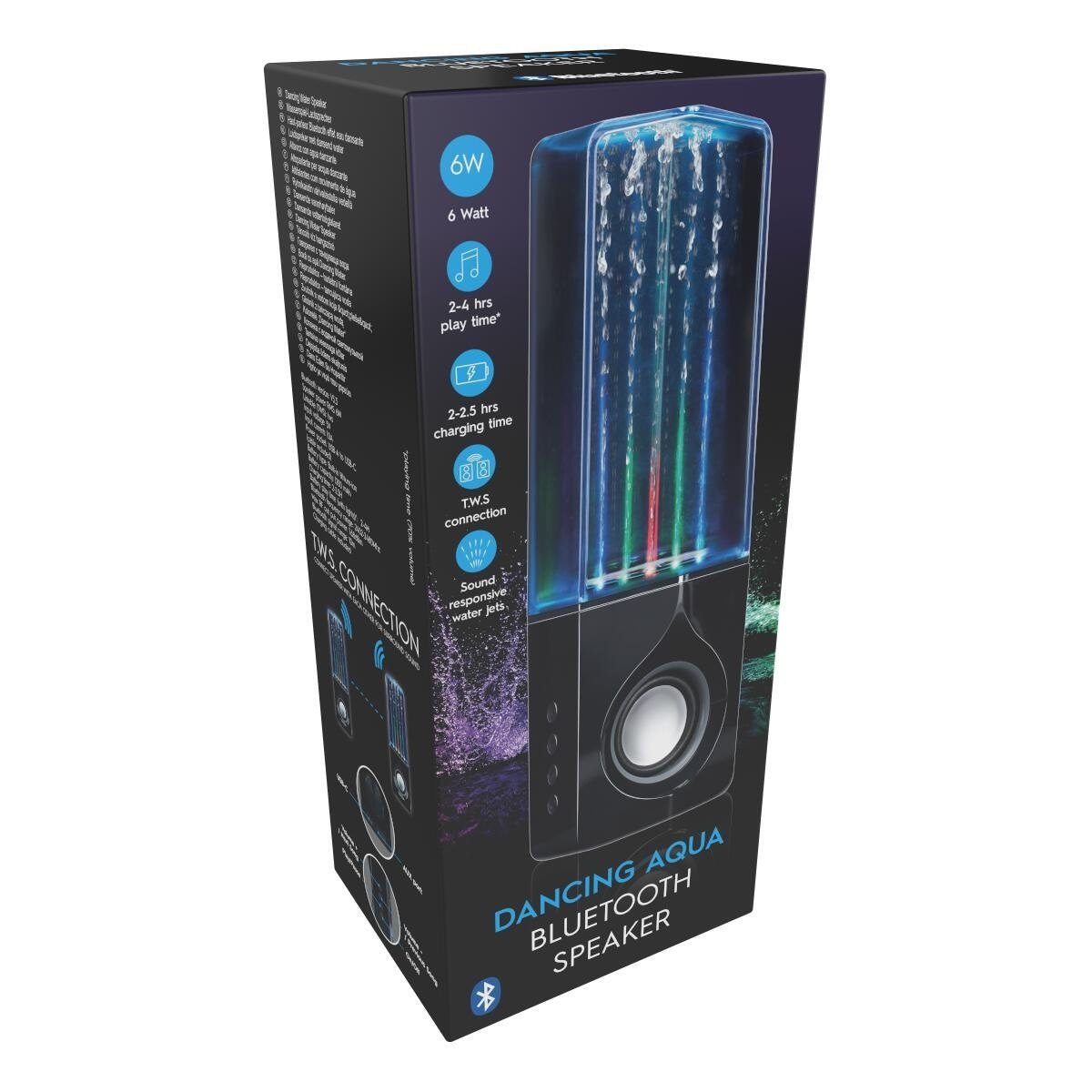 Bluetooth Dancing Water Speaker 6W - SPEAKERS HIFI MP3 PC - Beattys of Loughrea