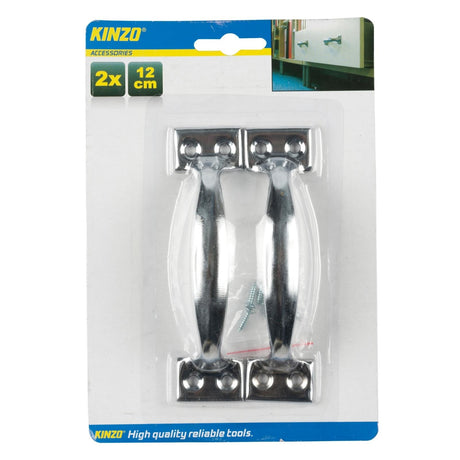 KINZO Door Handles 2 pcs 12 cm - DOOR FURNITURE/VIEWERS - Beattys of Loughrea