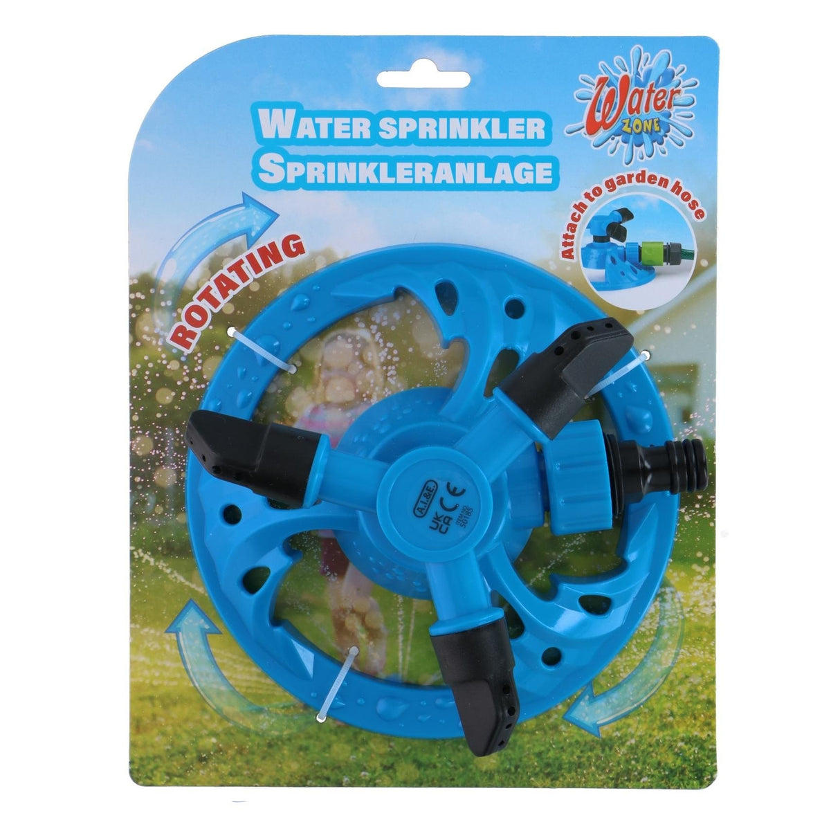 WATERZONE Rotating Water Sprinkler - WATERING CAN/SPRINKLER - Beattys of Loughrea