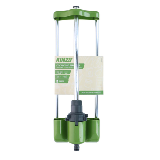 KINZO Green Oscillating Garden Sprinkler - WATERING CAN/SPRINKLER - Beattys of Loughrea