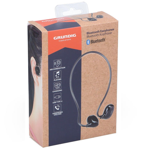GRUNDIG Air Induction Bluetooth Earphones - HEADPHONES / EARPHONES/ MICROPHONE - Beattys of Loughrea