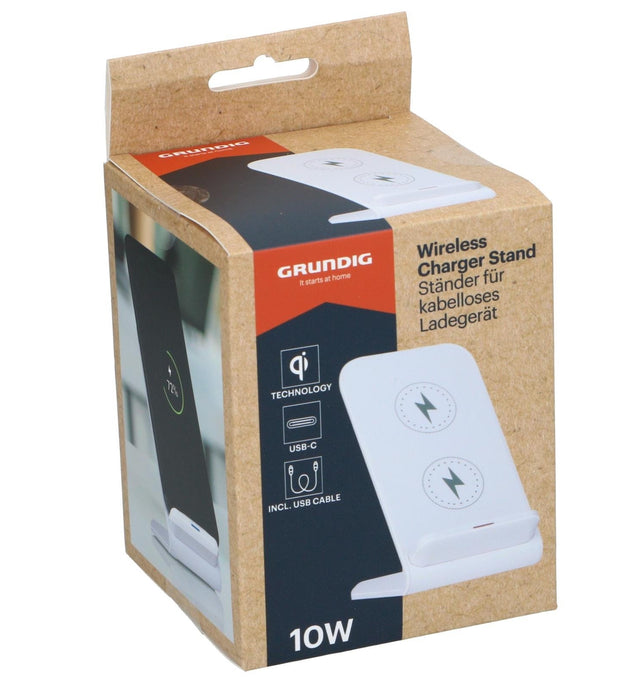 GRUNDIG Wireless Charger Stand 10W - Beattys of Loughrea | www.beattys.ie