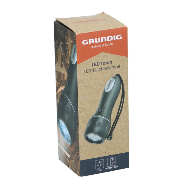 GRUNDIG LED Torch 3 LED - TORCH/HANDLAMP - Beattys of Loughrea