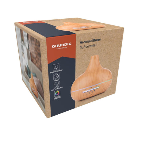 GRUNDIG Wood Effect Aroma Diffuser with Timer - FACIAL SAUNA/DIFFUSERS - Beattys of Loughrea