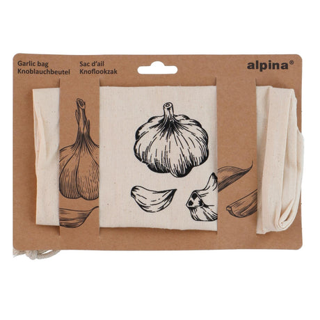 ALPINA Garlic Bag 3 pcs - PLASTICS - STORAGE LUNCH BOX BEAKER - Beattys of Loughrea