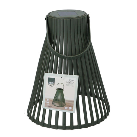 ARTICASA Solar - Powered Lantern Green - GARDEN ORNAMENTS INCL SOLAR - Beattys of Loughrea