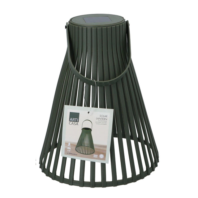 ARTICASA Solar - Powered Lantern Green - GARDEN ORNAMENTS INCL SOLAR - Beattys of Loughrea