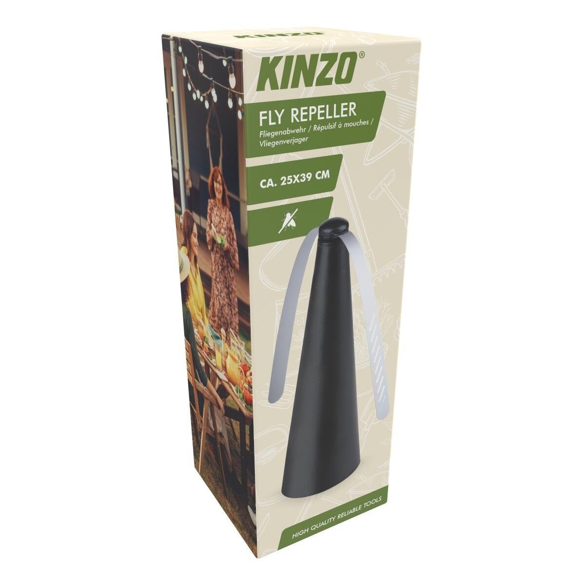 KINZO Fly Repeller 25x39 cm - INSECTICIDE/SMOKE CANE - Beattys of Loughrea