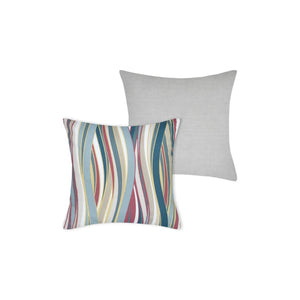 STOF Lineo Cushion Cover, Petrol Blue, 40x40cm - CUSHIONS/COVERS - Beattys of Loughrea