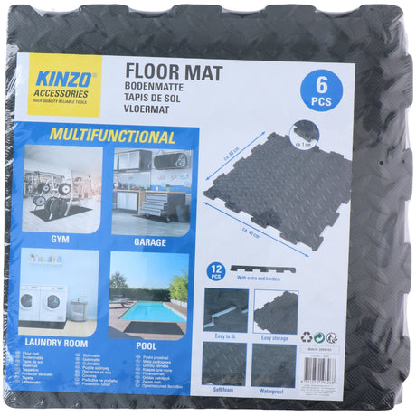 KINZO Floor Mat 6 pcs - TENTS, CAMPING - Beattys of Loughrea