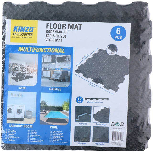 KINZO Floor Mat 6 pcs - TENTS, CAMPING - Beattys of Loughrea