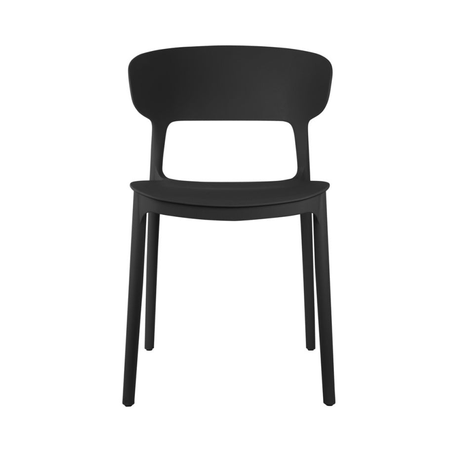 Dining Chair Fain - Indoor or Outdoor - Black - LGE WOODEN FURNITURE - Beattys of Loughrea