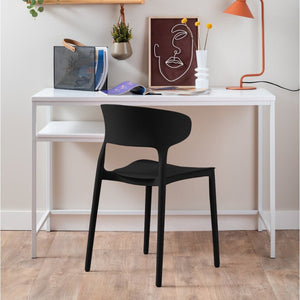 Dining Chair Fain - Indoor or Outdoor - Black - LGE WOODEN FURNITURE - Beattys of Loughrea