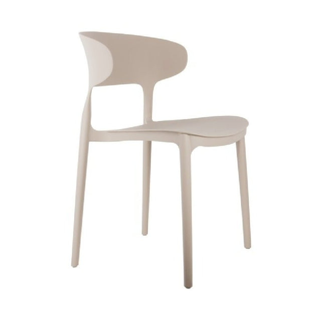 Dining Chair Fain - Indoor or Outdoor - Warm Grey - LGE WOODEN FURNITURE - Beattys of Loughrea