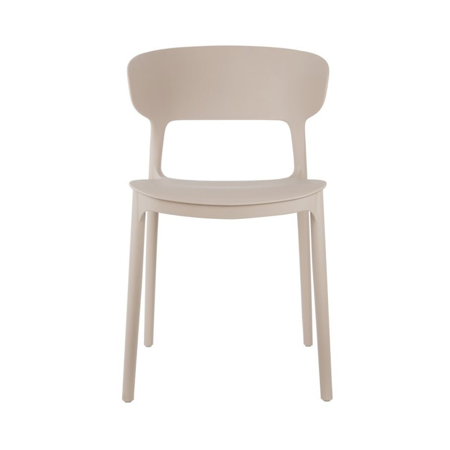 Dining Chair Fain - Indoor or Outdoor - Warm Grey - LGE WOODEN FURNITURE - Beattys of Loughrea