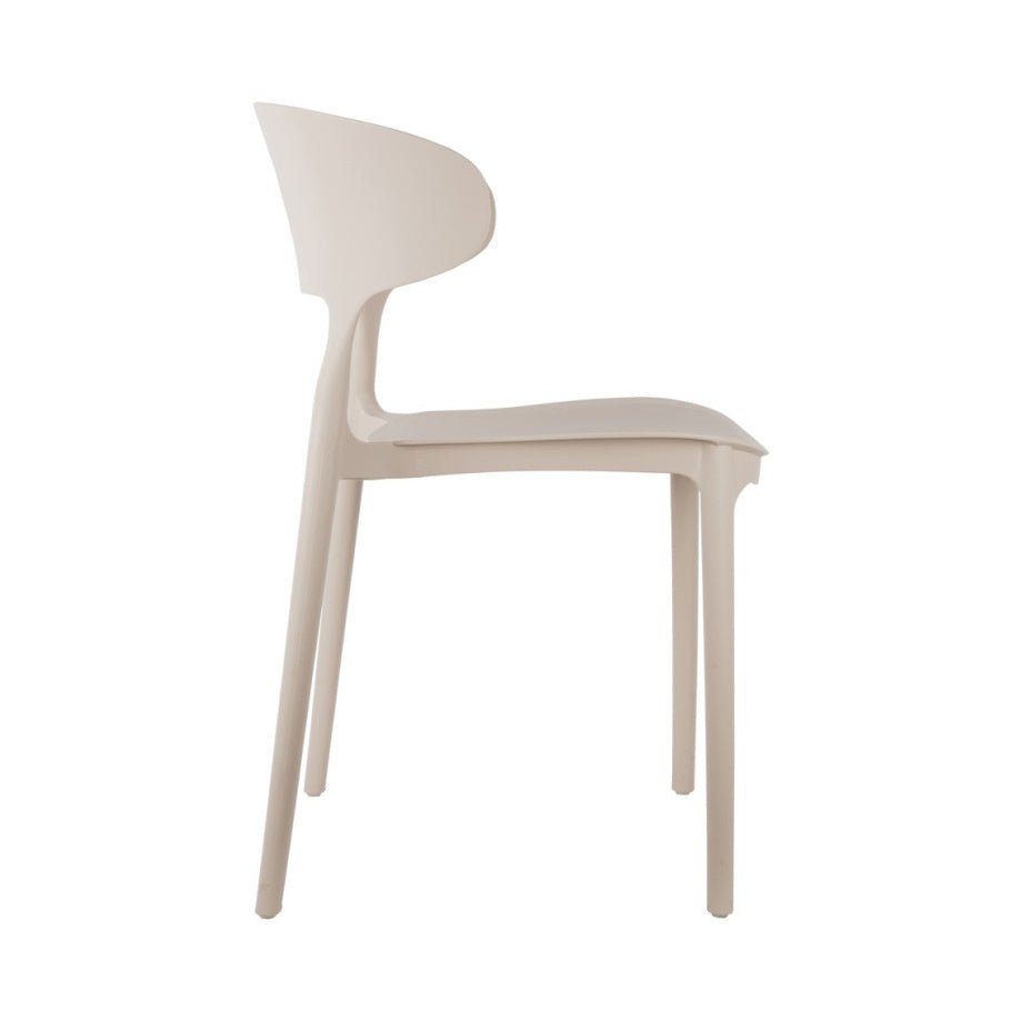 Dining Chair Fain - Indoor or Outdoor - Warm Grey - LGE WOODEN FURNITURE - Beattys of Loughrea