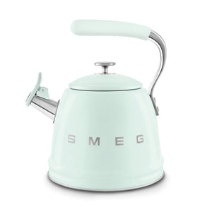 Smeg 50's Style Stove Top Kettle 2.3L Green WKF01PGUK - S/S STOVE TOP KETTLES - Beattys of Loughrea