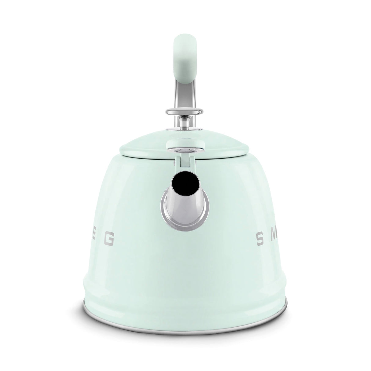 Smeg 50's Style Stove Top Kettle 2.3L Green WKF01PGUK - S/S STOVE TOP KETTLES - Beattys of Loughrea