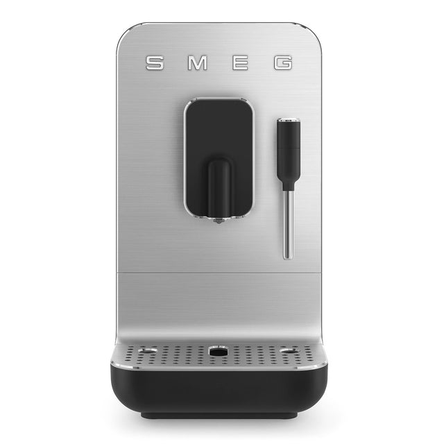 Smeg Collezione Automatic Coffee Machine Black BCC12BLMUK - COFFEE MAKERS / ACCESSORIES - Beattys of Loughrea