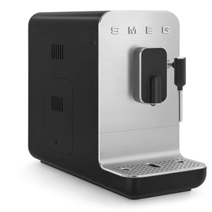 Smeg Collezione Automatic Coffee Machine Black BCC12BLMUK - COFFEE MAKERS / ACCESSORIES - Beattys of Loughrea