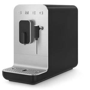 Smeg Collezione Automatic Coffee Machine Black BCC12BLMUK - COFFEE MAKERS / ACCESSORIES - Beattys of Loughrea