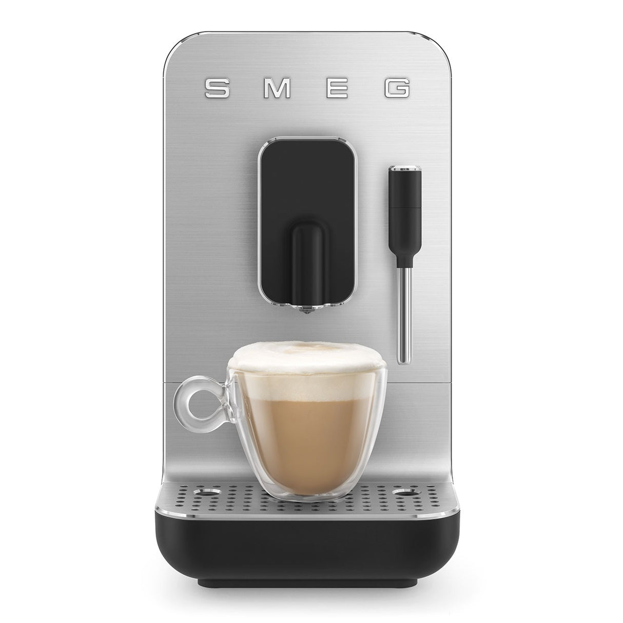 Smeg Collezione Automatic Coffee Machine Black BCC12BLMUK - COFFEE MAKERS / ACCESSORIES - Beattys of Loughrea