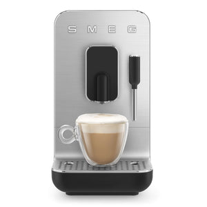 Smeg Collezione Automatic Coffee Machine Black BCC12BLMUK - COFFEE MAKERS / ACCESSORIES - Beattys of Loughrea