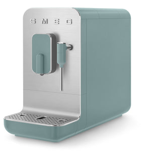 Smeg Collezione Automatic Coffee Machine Emerald Green BCC12EGMUK - COFFEE MAKERS / ACCESSORIES - Beattys of Loughrea