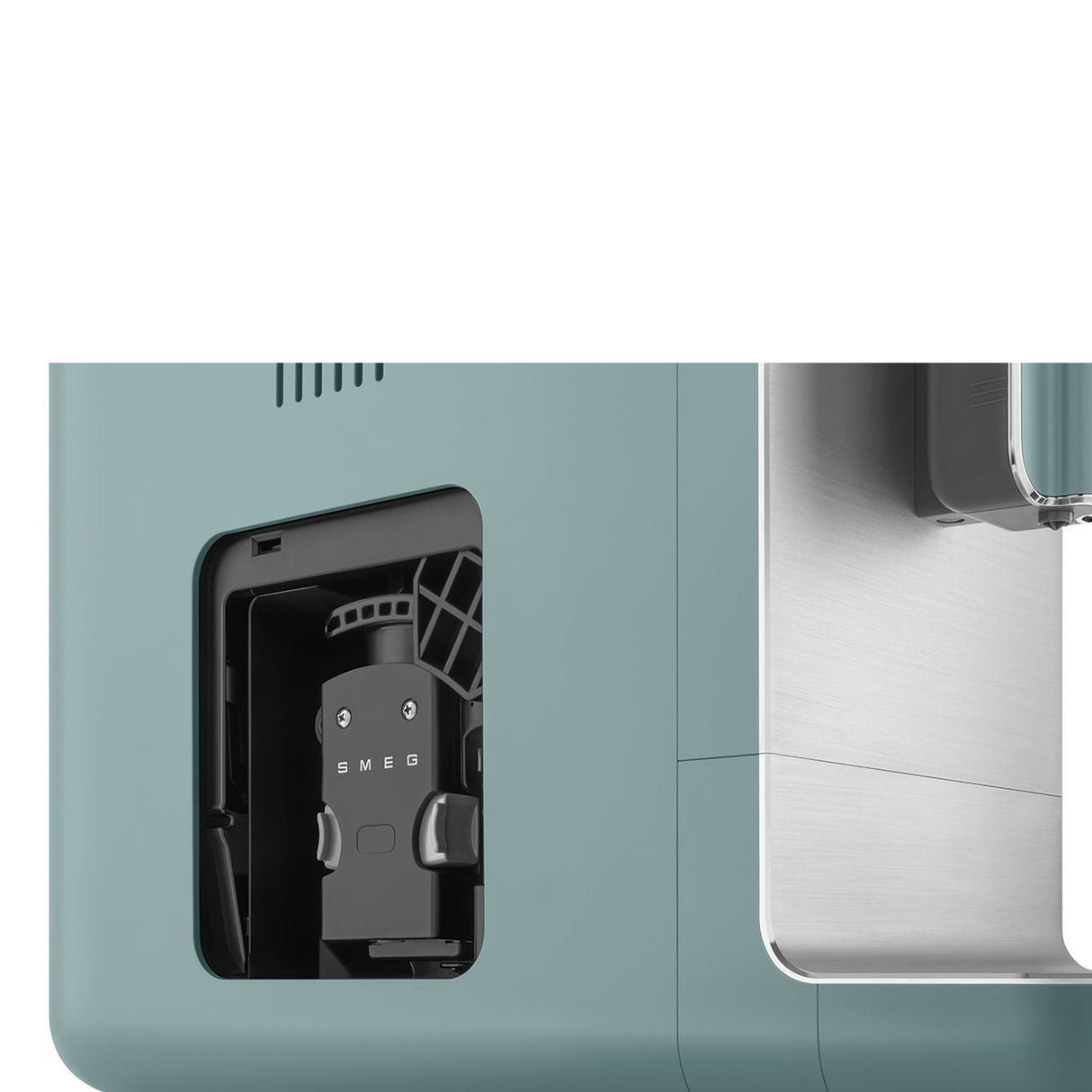 Smeg Collezione Automatic Coffee Machine Emerald Green BCC12EGMUK - COFFEE MAKERS / ACCESSORIES - Beattys of Loughrea