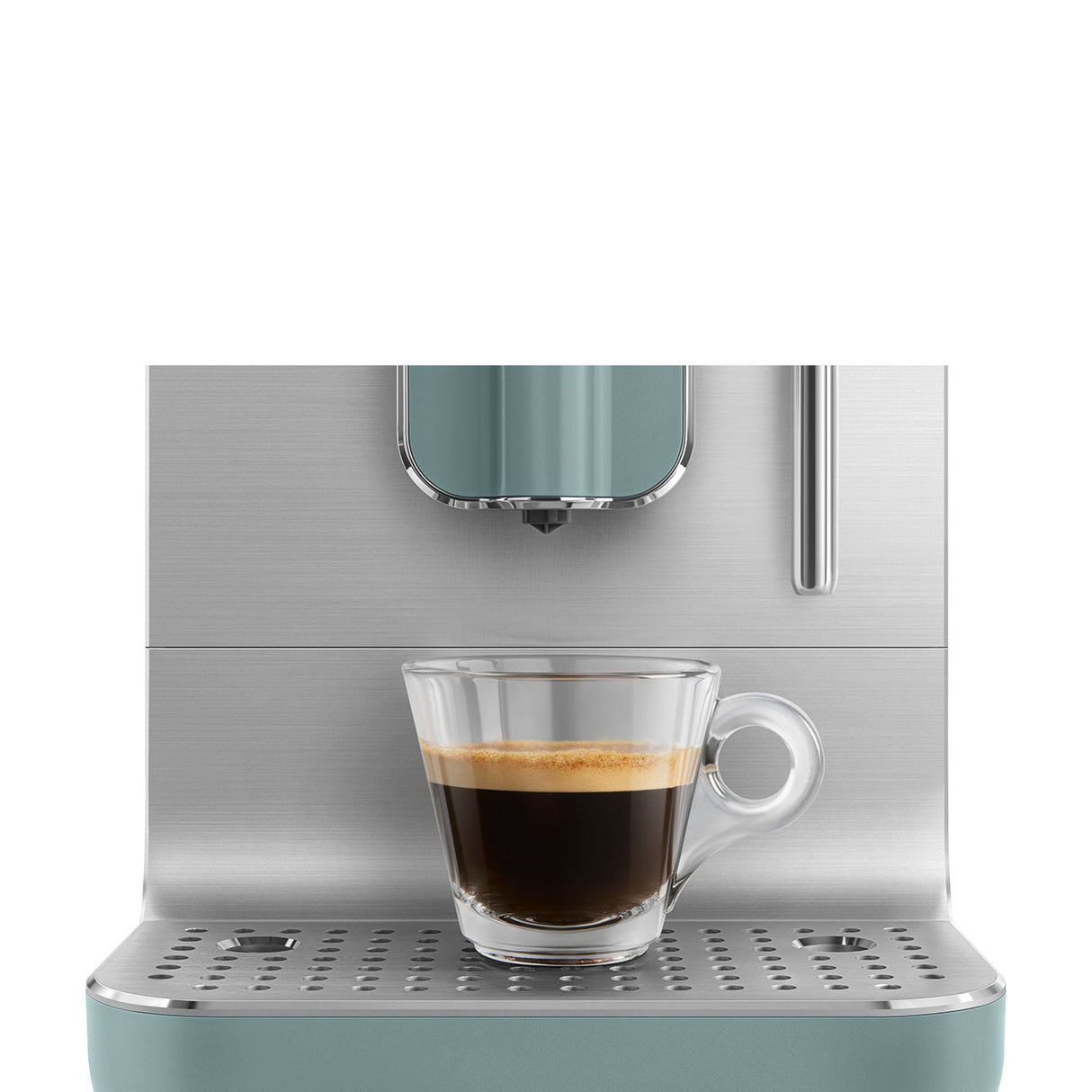 Smeg Collezione Automatic Coffee Machine Emerald Green BCC12EGMUK - COFFEE MAKERS / ACCESSORIES - Beattys of Loughrea
